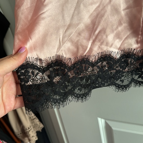 Pink Satin Robe - Picture 3 of 4